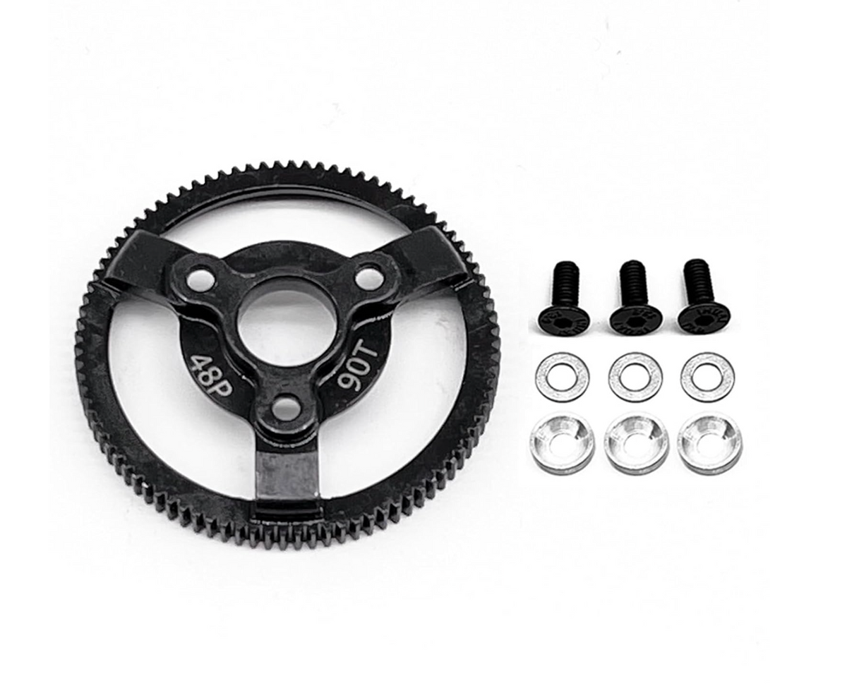 90T 48P Hardened Steel Spur Gear for Traxxas Slash Stampede Rustler 2WD